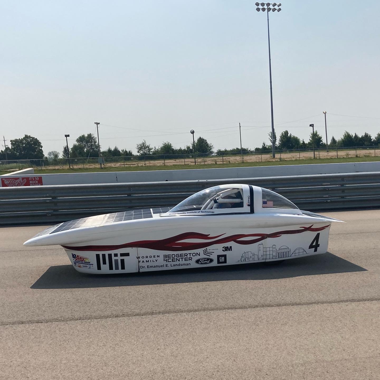 Nimbus on the racetrack