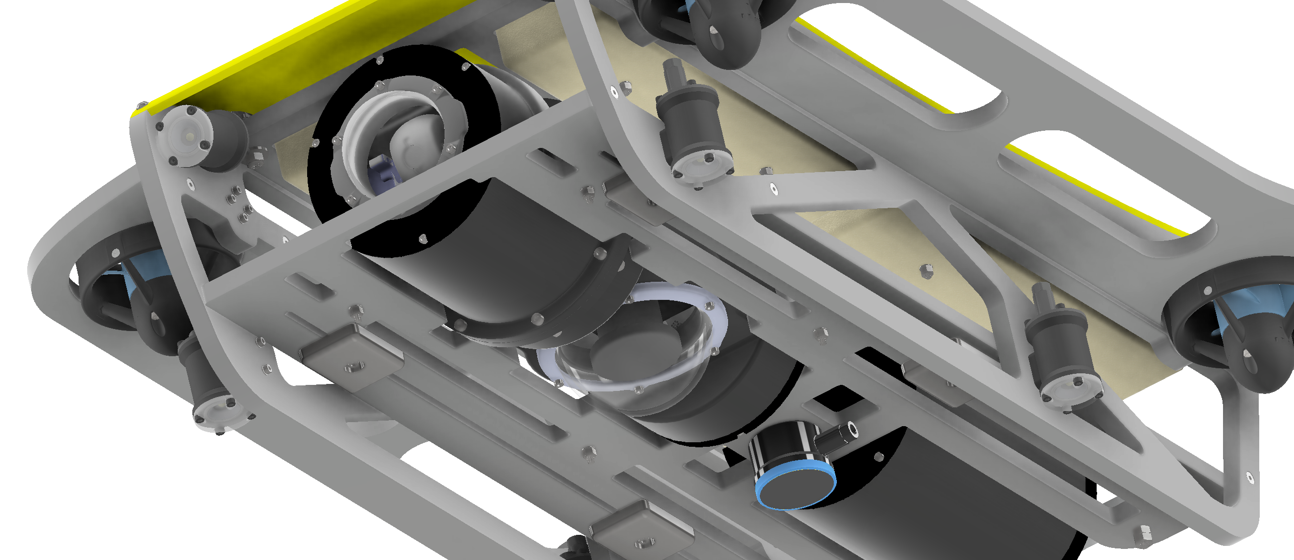 Underside of ReefScan CAD